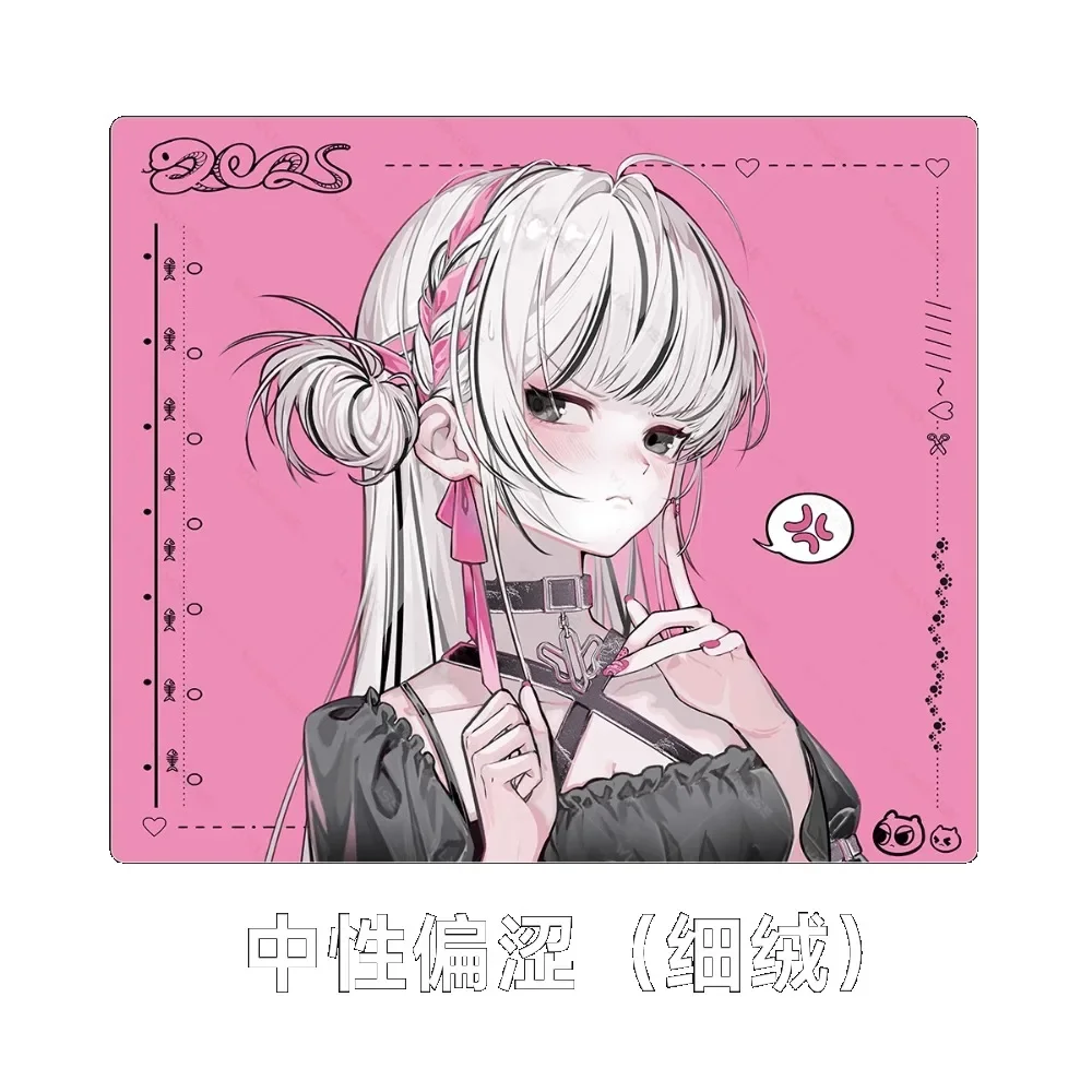 

Коврик для мыши WL с котом и змеей, киберспортивная игра, грубая поверхность, тонкая поверхность, можно выбрать, хорошее ощущение, высокое качество 490X420X4 мм FPS