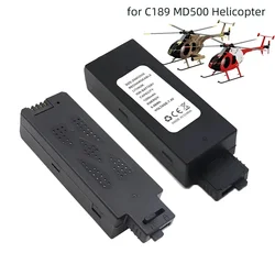 Zapasowa bateria do drona do C189 MD500 RC ptak helikoptery bateria 7.4V 1200mAh akcesoria do ogniw litowo-polimerowych części