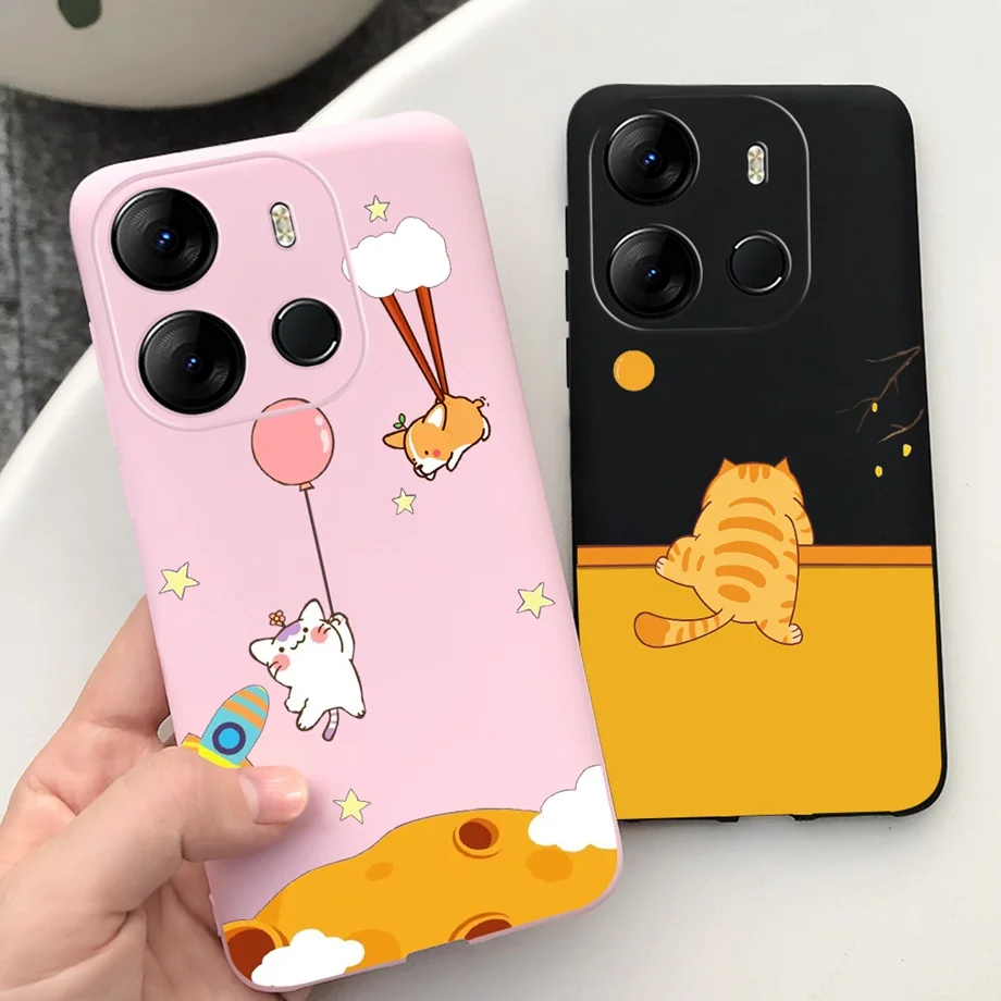 غلاف حماية من السيليكون الناعم لهاتف Tecno Spark GO ، ممتص صدمات أنيق ، Pop 7 Pro ، Pop7 Coque ، Pop 7 ، BF6 ، BF7 ، 2023