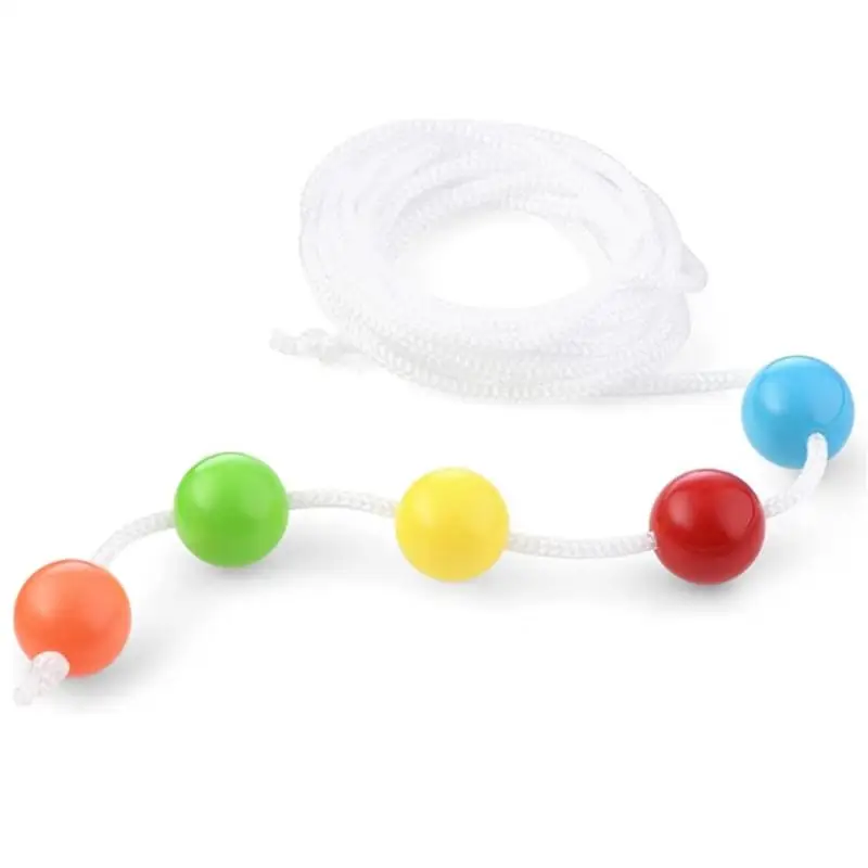 スポーツ視力トレーニングツール - 視力不全のための五珠ブロックストリング、目標指向練習