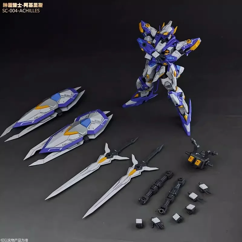 

In Stock SNAA Sc-004 Aegis Knight Achilles Action Figurine Pvc Movable Standing Model Kit Room Collection Statue Birthday