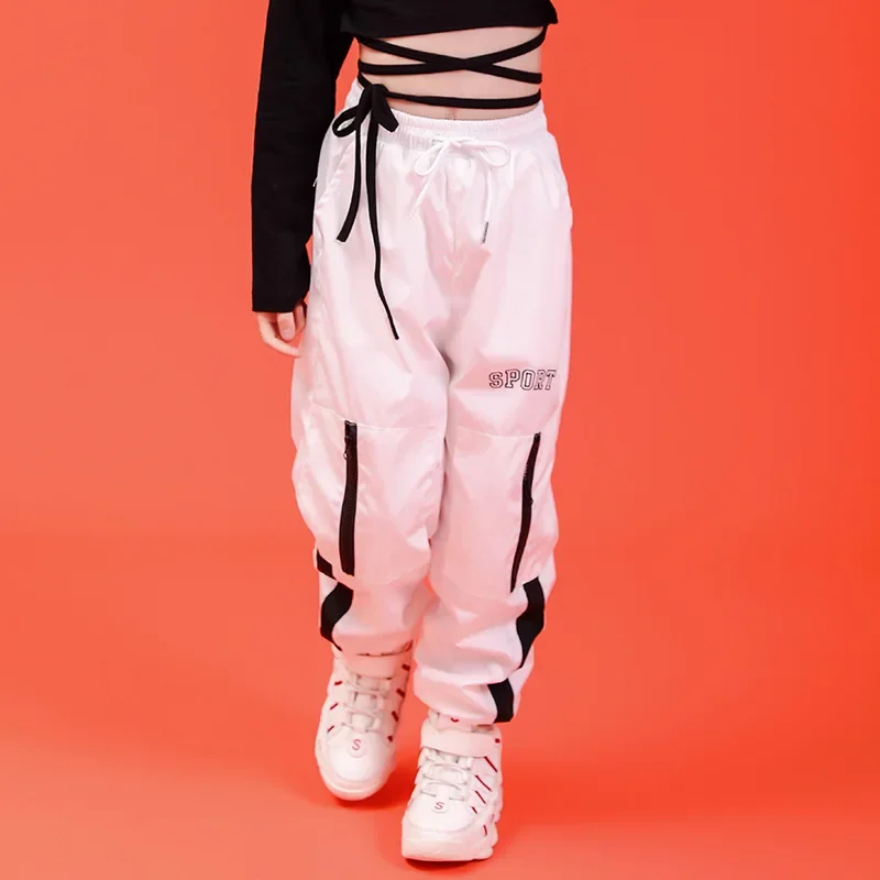 Neue Kinder Jazz Dance Kostüm für Mädchen Street Dance Set Hip Hop Kleidung Bühne Leistung Anzug Kinder der Tag Jazz Dancewear