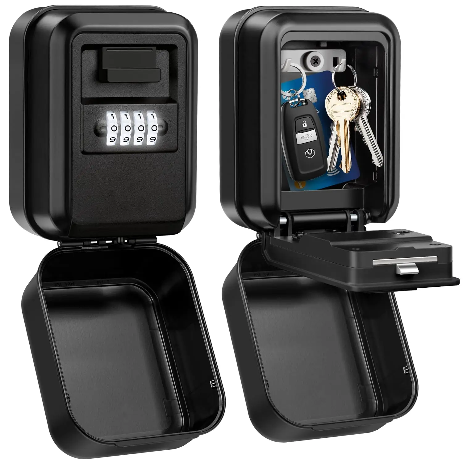 key-lock-box-waterproof-wall-mount-lock-box-for-keys-with-code-4-digit-combination-lockbox-resettable-code-security-key-storage