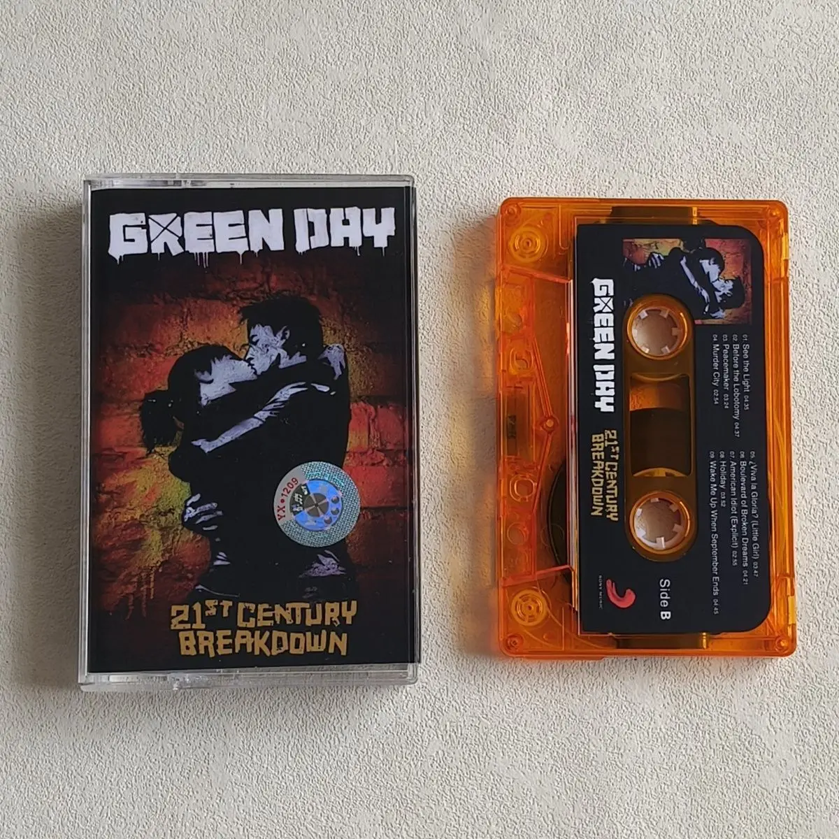 

Classic Rock English Song Cassette Timeless Melody Audio Tape Mellow Sound Quality Retro Nostalgic Music Playback Tape