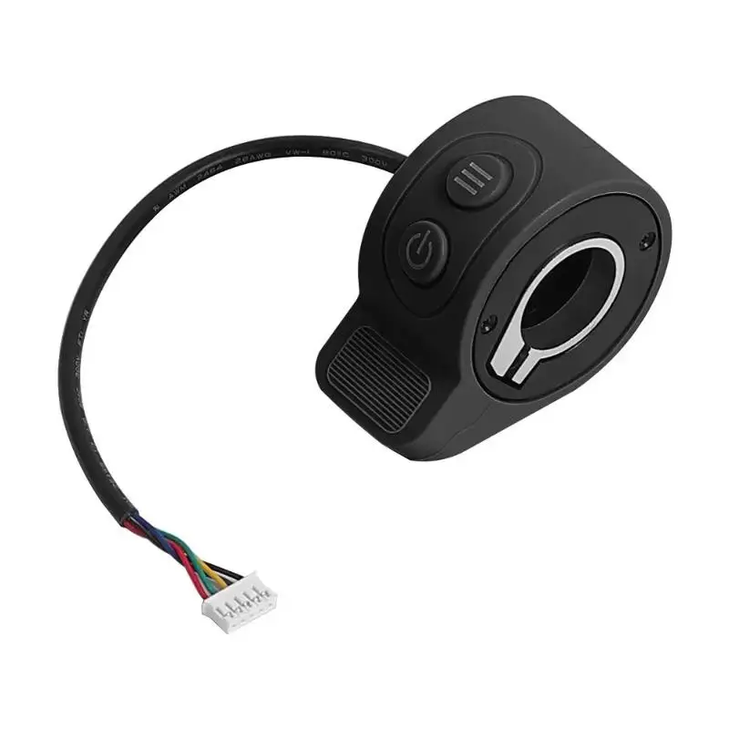 Electric Scooter Finger Throttle Accelerator Speed Controller With Headlight Switch Button ForHX X6 X7 Scooter Accessories