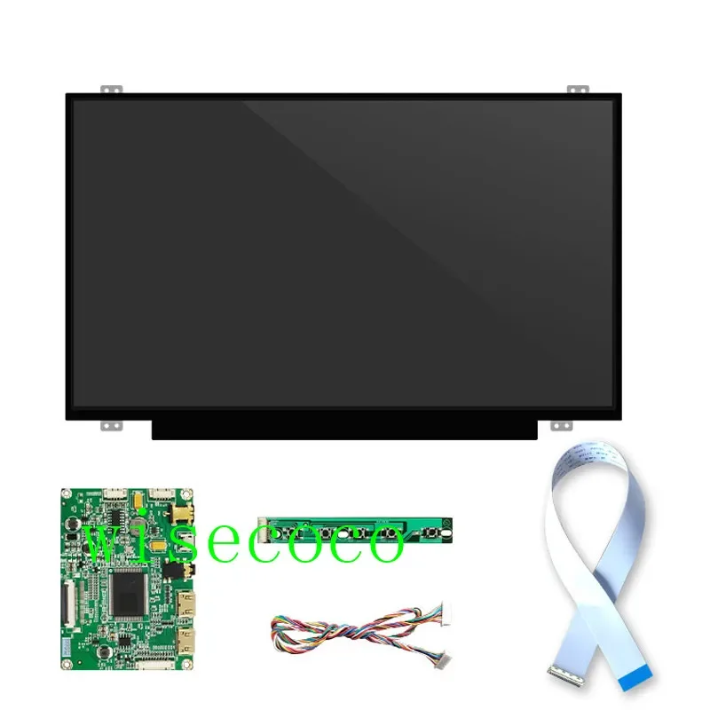 14 Inch Screen 1920*1080 FHD LCD Display USB Audio Driver Board Laptop Tablet Computer Panel Wisecoco