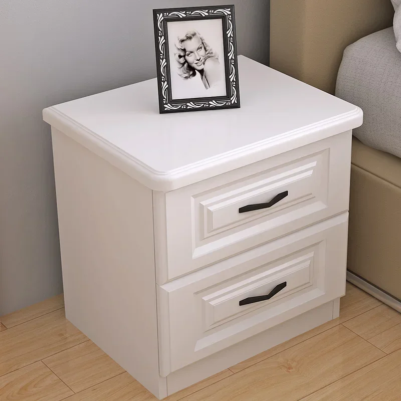 

Luxury Drawers Bed Side Table Modern Storage Aesthetic Nordic Nightstands Luxury White Muebles Para El Dormitorio Furnitures