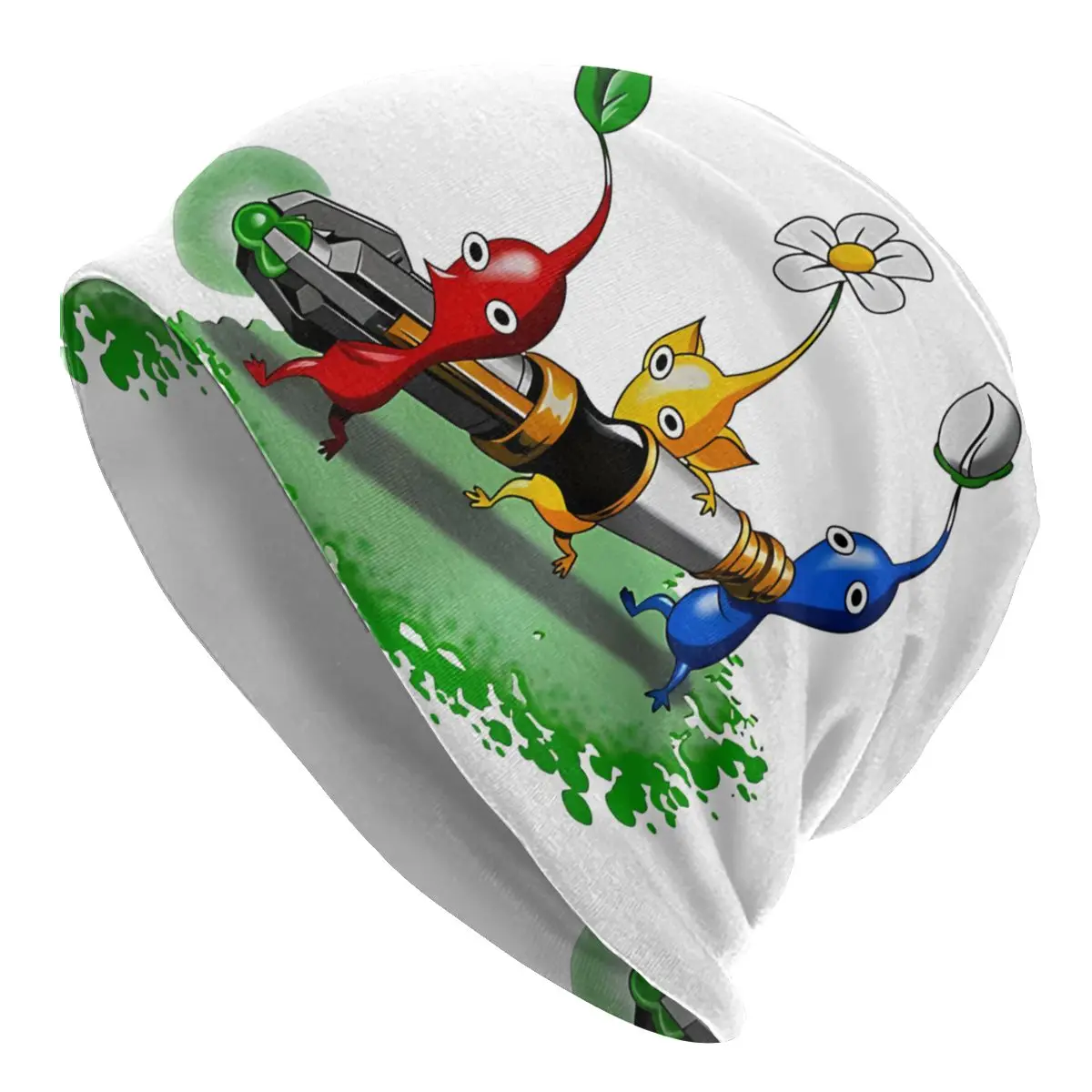 

Pikmin Мультяшные игровые шапочки облегающие шапки милые тонкие шапки осенние весенние шапки мужские женские Лыжные шапки унисекс