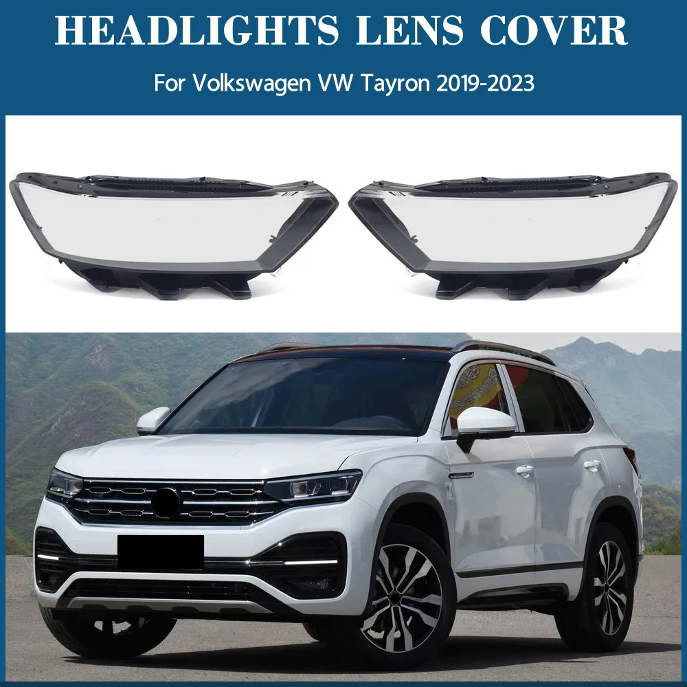 

For Volkswagen VW Tayron 2019 2020 2021 2022 2023 Headlight Lens Cover Transparent Lampshade Headlamp Shell Replacement Parts
