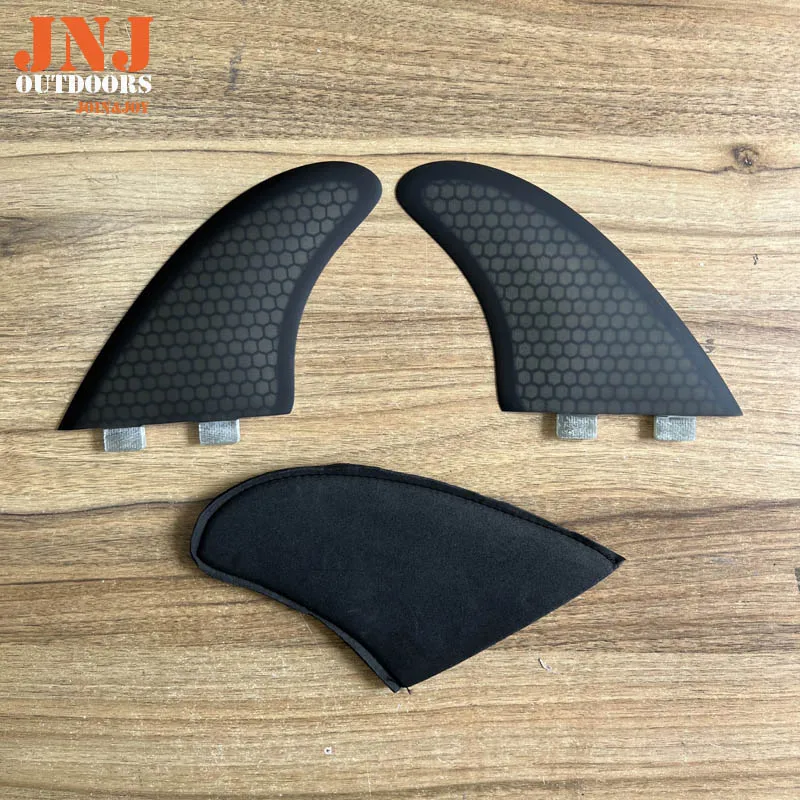JNJ FCS I Fiberglass Twin Fins Thruster, 5.5 inch