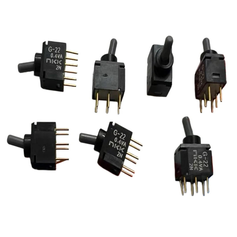 

1PCS/LOTS 100% Japanese NKK G-22AP Micro Waterproof Button Switch 6-pin 2-speed Vertical Straight Foot Shaking Arm Switch
