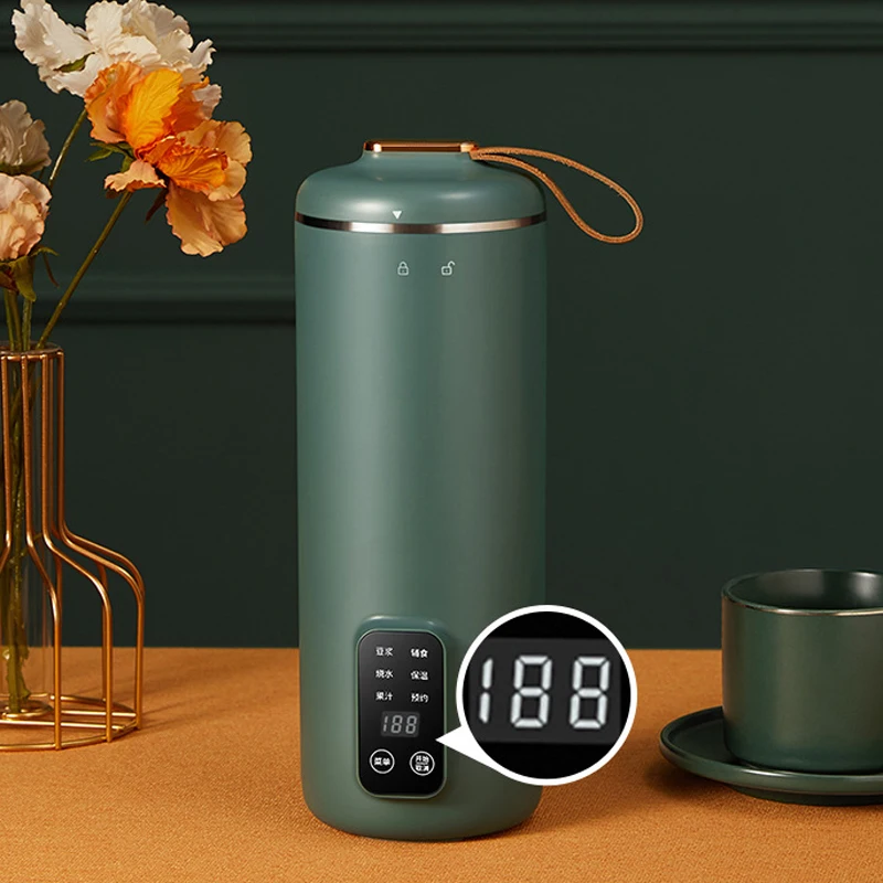 MNE-726Q Mini Máy Làm Sữa Đậu Nành 300W Máy Ép Giá Rẻ Thiết Kế Bộ Lọc Đơn Hộ Gia Đình Nhỏ Di Động Tường Phá 220V 50Hz