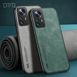 For Xiaomi 12 Case Magnetic Back Cover for Xiaomi 12S 12X Shockproof Case for Xiaomi 12S Pro Leather Case for Xiaomi 12 Pro