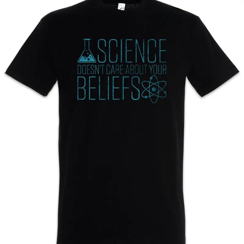 Science Doesn't Care T Shirt Scientist Chemist Atheism Atheist Physicist Fun