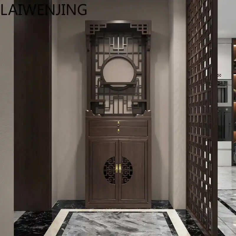 

SGF New Chinese Style Solid Wood Buddha Niche Home Altar Cabinet High-End Feel