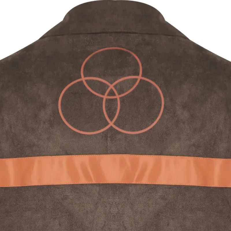 ريك غرايمز تأثيري فانتازيا سترة التلفزيون المشي الميت الموسم 11 زي تمويه الكبار الرجال الخيال الذكور هالوين كرنفال الملابس #6