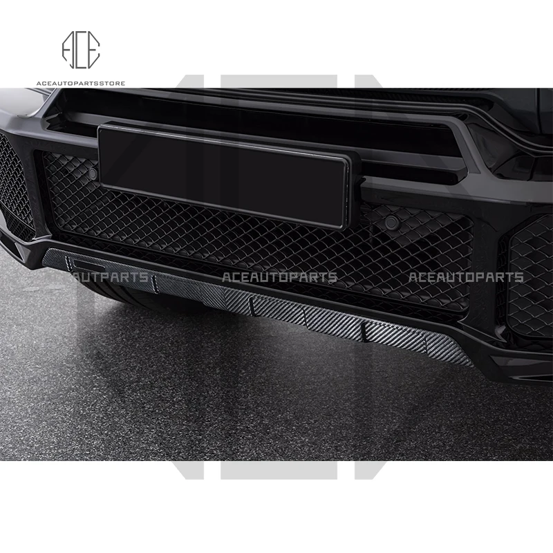 For Mercedes Benz G Class G63 W464 2019-2022 Real Carbon Fiber Front Lip Rear Diffuser Bumper Spoiler