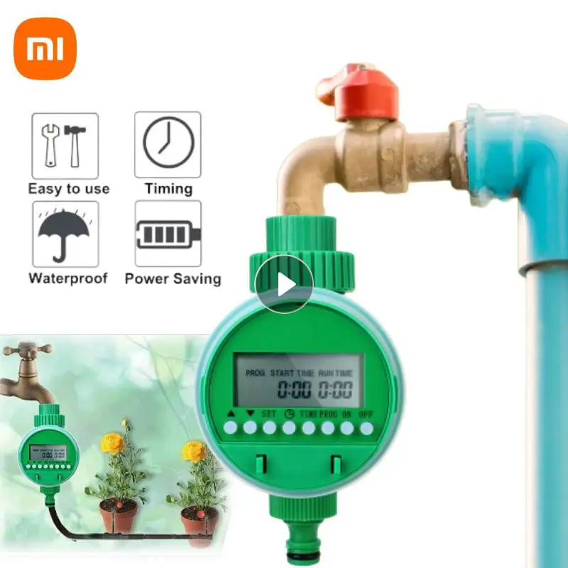 Xiaomi Automatic Irrigation Timer Garden Water Control Device Intelligence Valve Controller Display Electronic Watering Clocker