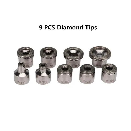 Imagen 2 del producto Máquina de microdermoabrasión de diamante de mano, eliminación de espinillas, cuidado de la piel Facial, dispositivo de belleza, puntas de máquina de dermoabrasión de diamante