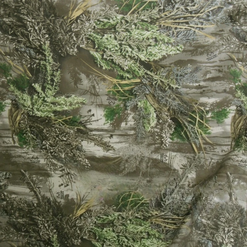 

Outdoor Bionic Camouflage Fabrics Casual Work Pants Suit to Conceal Scene Setup Hunting Cover Sports Tactical Sewing Fabric DIY