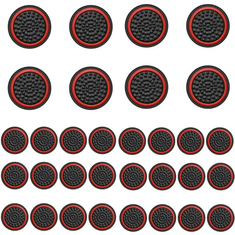 4pcs Silicone Analog ThumbStick Grips Cover For PS4/PS3 Controller Caps For Steam Deck/Xbox One/Xbox 360 Gamepad Accessories