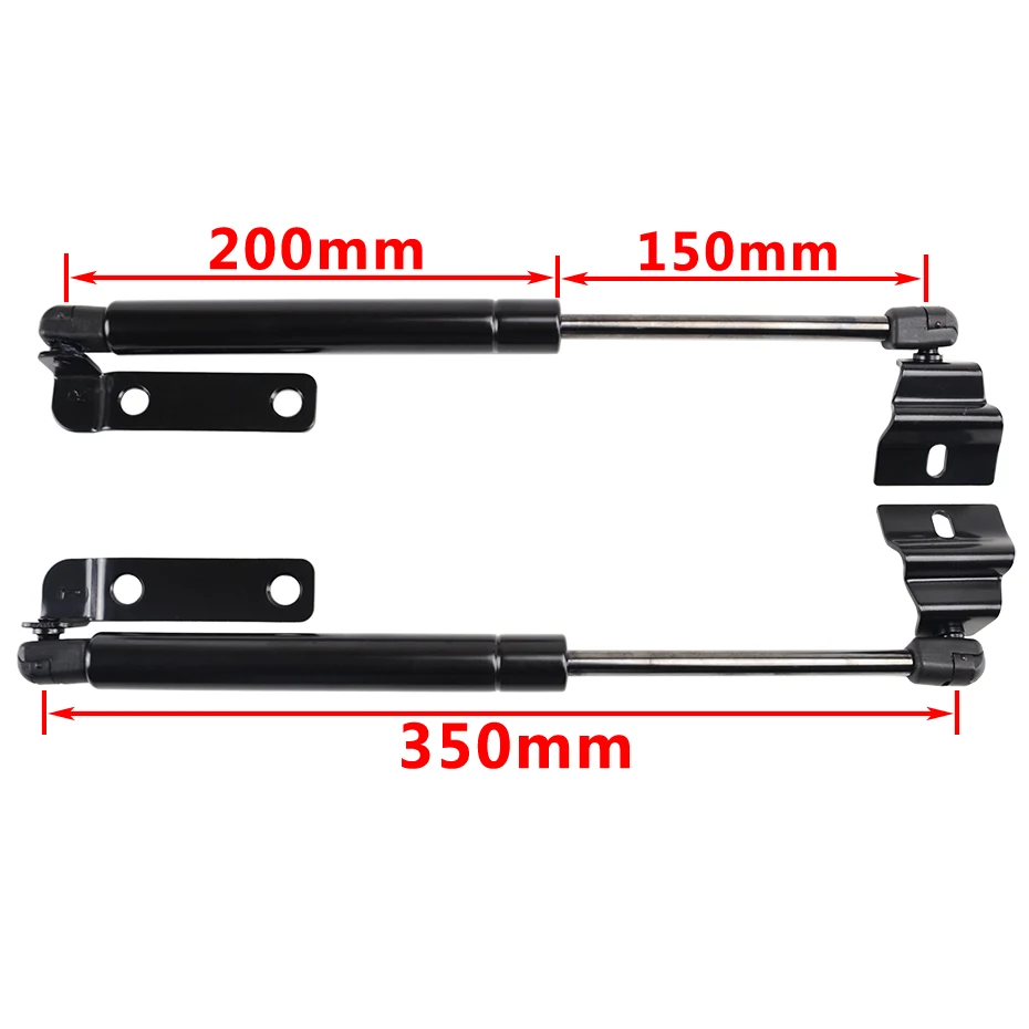 2pcs For Toyota Hilux Vigo SR5 Pickup Damper Pair Lift Support 2005 - 2014 Shock 2010 2011 2012 2013 Gas Strut Front Hood Bonnet