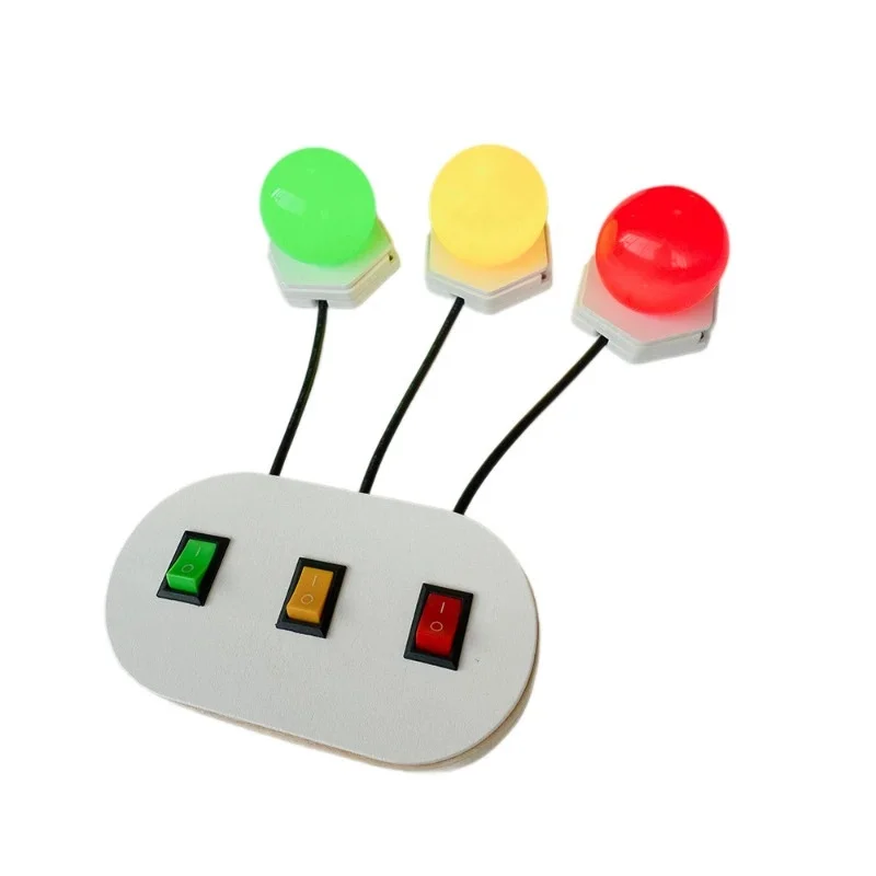 Accessoires de planche occupée Montessori pour la maternelle, équipement chenille, lampe LED, cloche, rouleau de comptage de perles, jouet mural, jouet éducatif