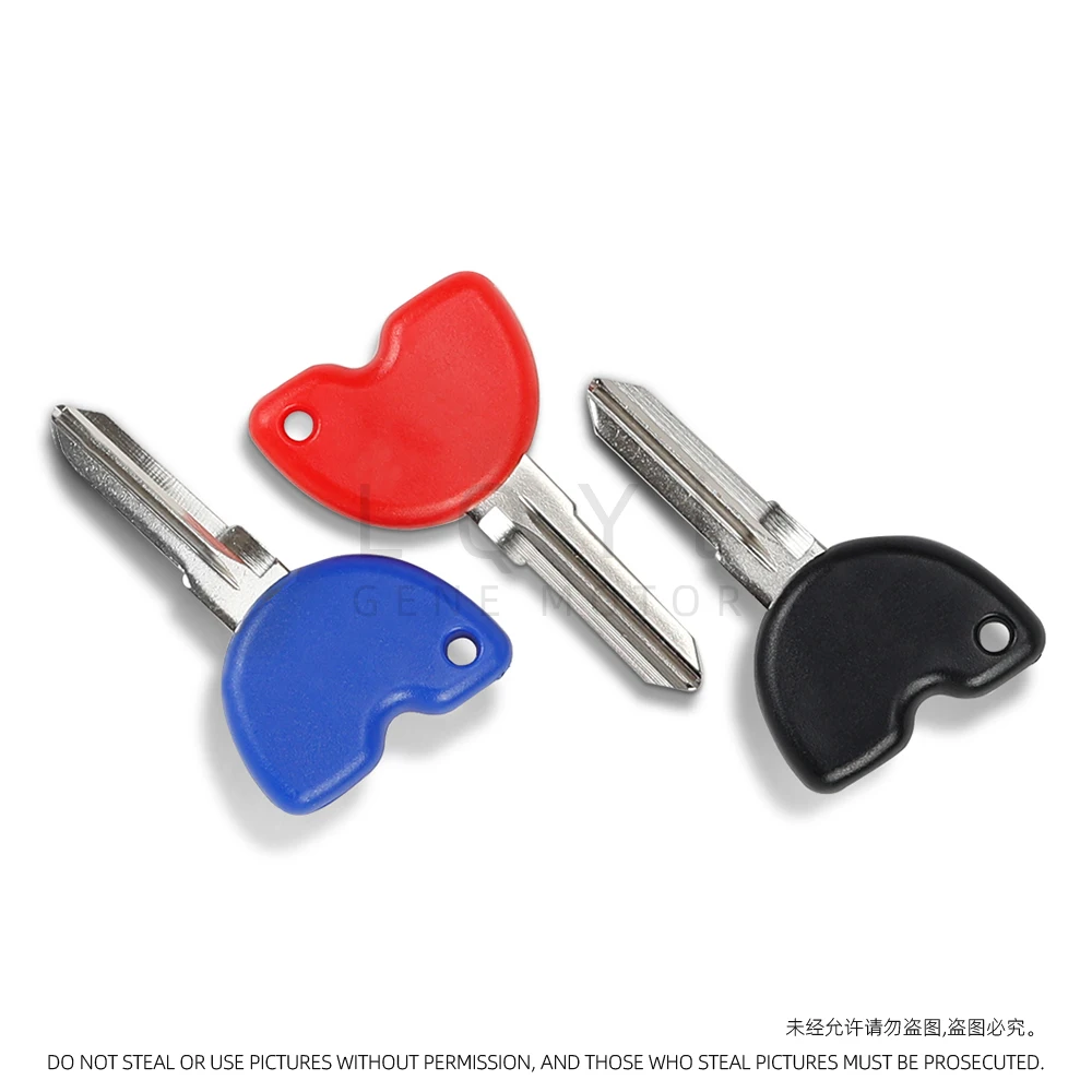3Pcs Blank Key Motorcycle Replace Uncut Keys For Vespa Piaggio 3VTE Fly 125 200 250 300 GTV LXV150 GTV250 GTS GTS250 GTS300 ie