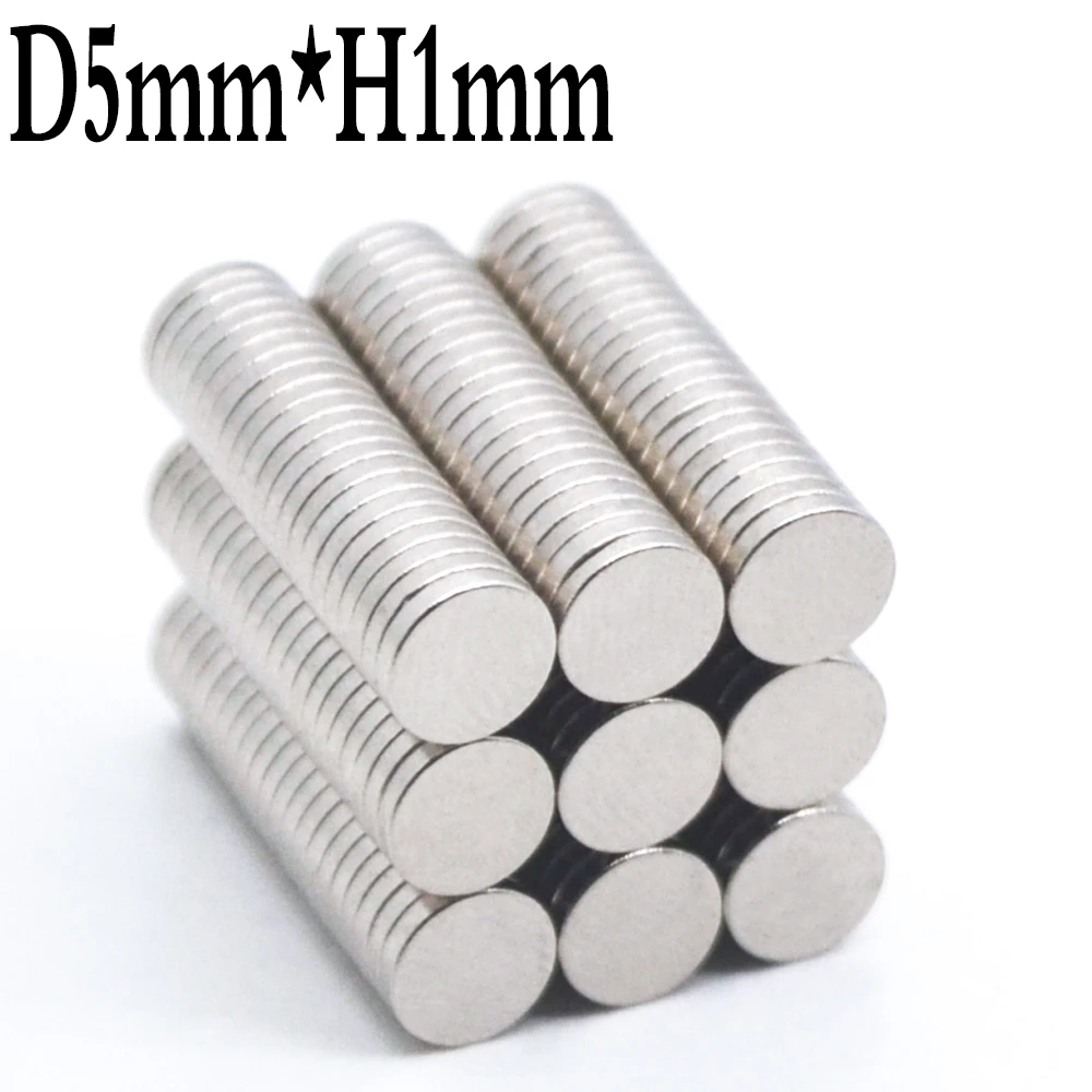 50pcs round magnet diameter 4*1  4*2  5*1 5*2 5*3mm small magnet round strong magnet neodymium magnet patch strong magnet magnet