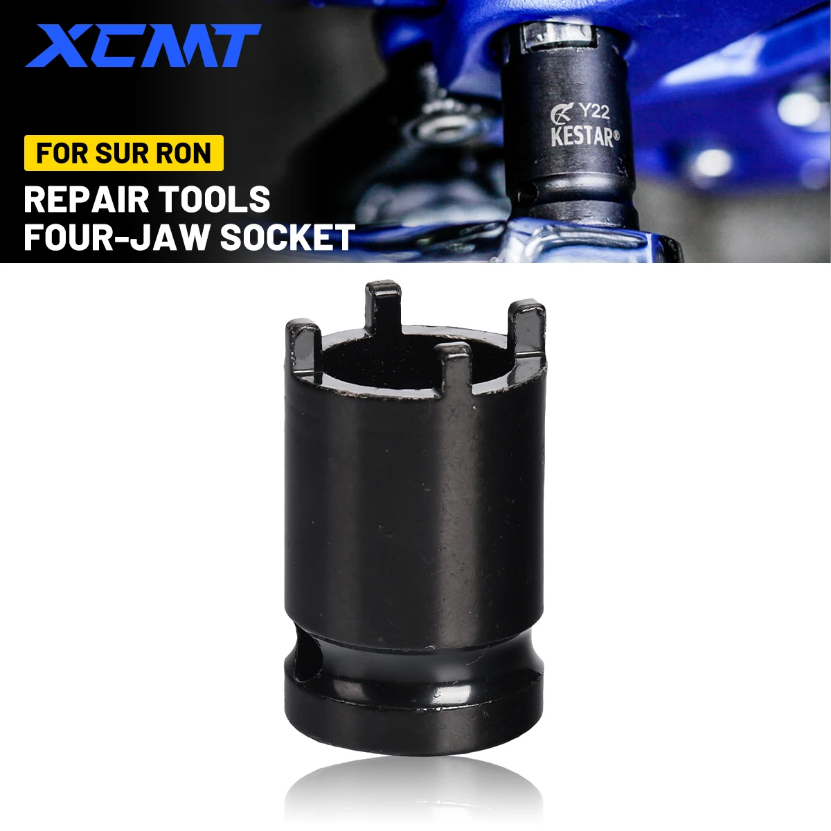 

Motocross Repair Tools Four Jaw Socket For Sur-Ron SurRon Light Bee X & Light Bee S Electric Bike Nut Socket Wrench Remove Tools