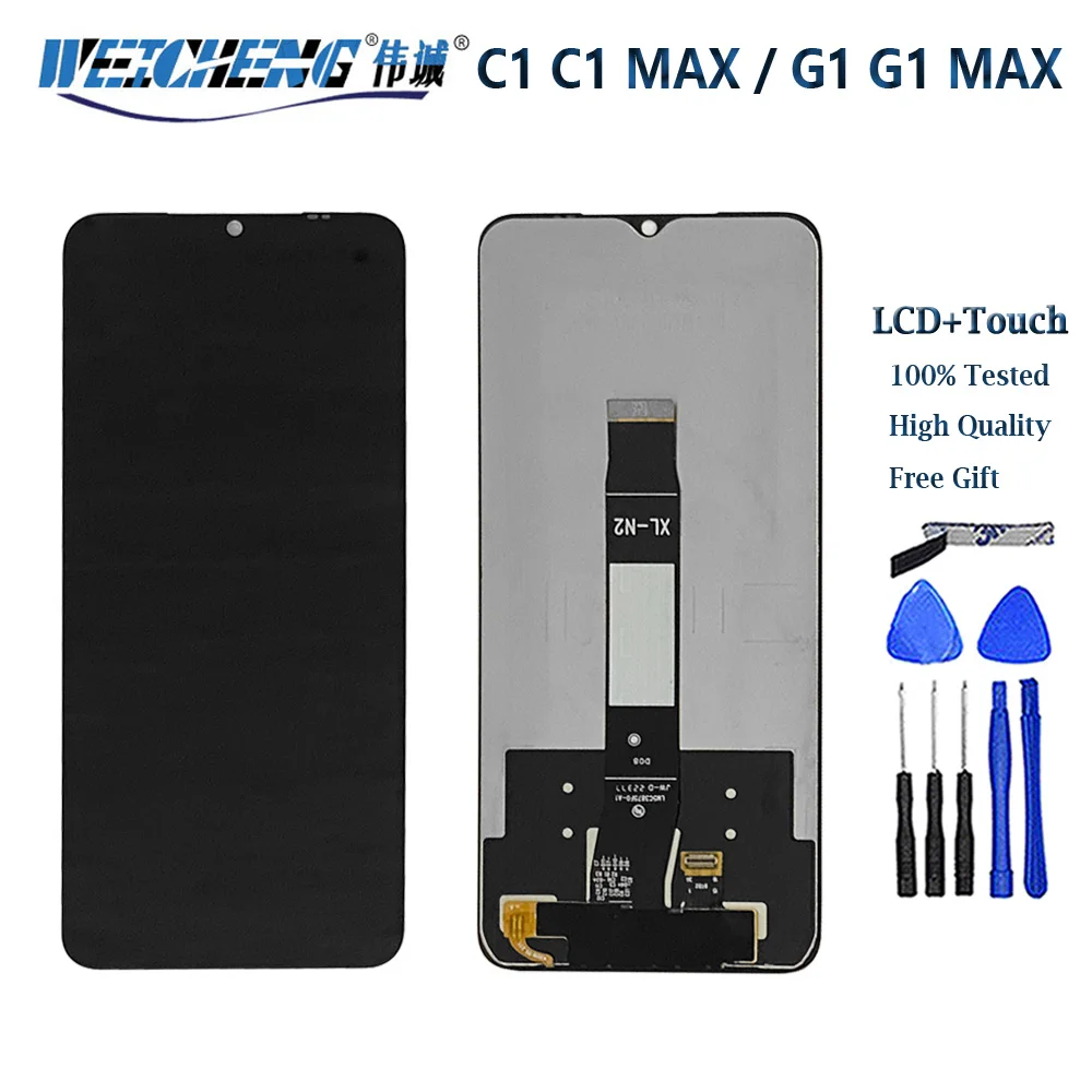 Original Tested For UMIDIGI C1 C1 MAX LCD Display Touch Screen Assembly LCD Sensor For Umidigi G1 G1 MAX LCD Display Replacement