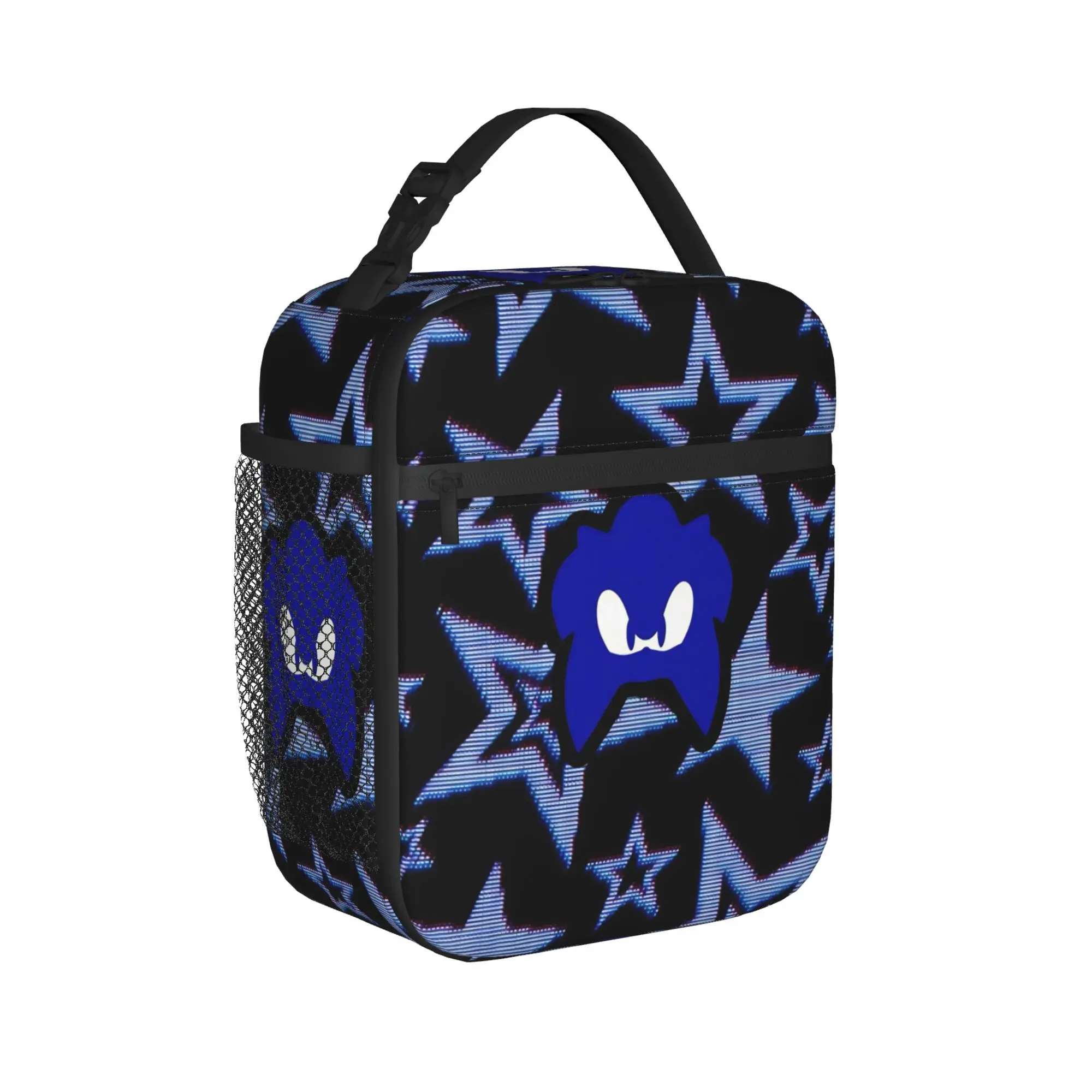 Shadow The Hedgehogs Thermal Insulated Lunch Bag for Travel  Portable Food Bag Container Cooler Thermal Food Box