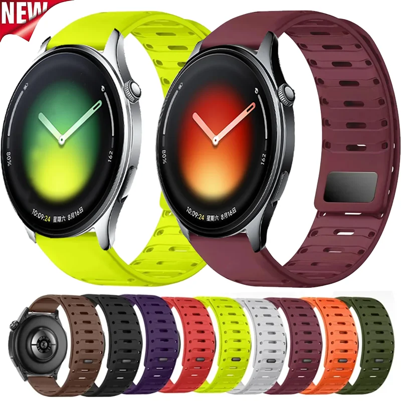 22Mm Silicone Strap…