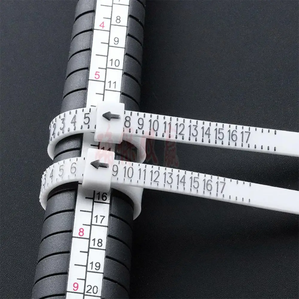 1/2pcs Ring Sizer Measuring Circle Measure Men Women Wedding Finger Size Gauge UK/US/EU/JP Size Jewelry Accessory Tools