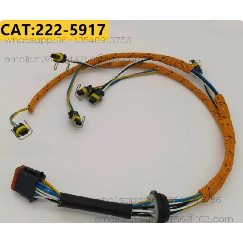 C7C9 wiring harness plug 330C/326D/329D/336D engine fuel injection nozzle wiring harness