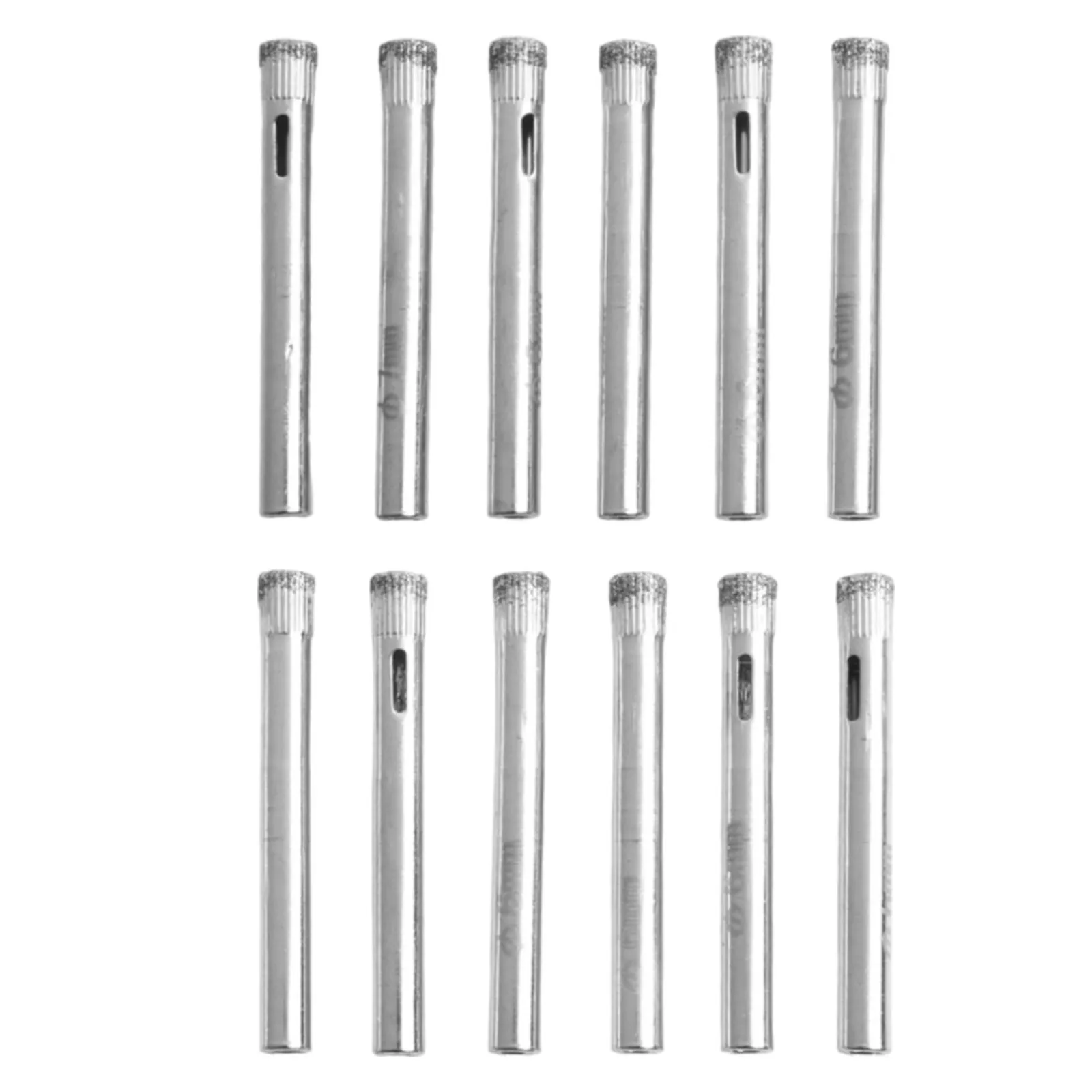 

Сверла 6 мм с алмазным покрытием, алмазное сверло 6 мм, резак для алмазной дрели, сменный набор пил, новый