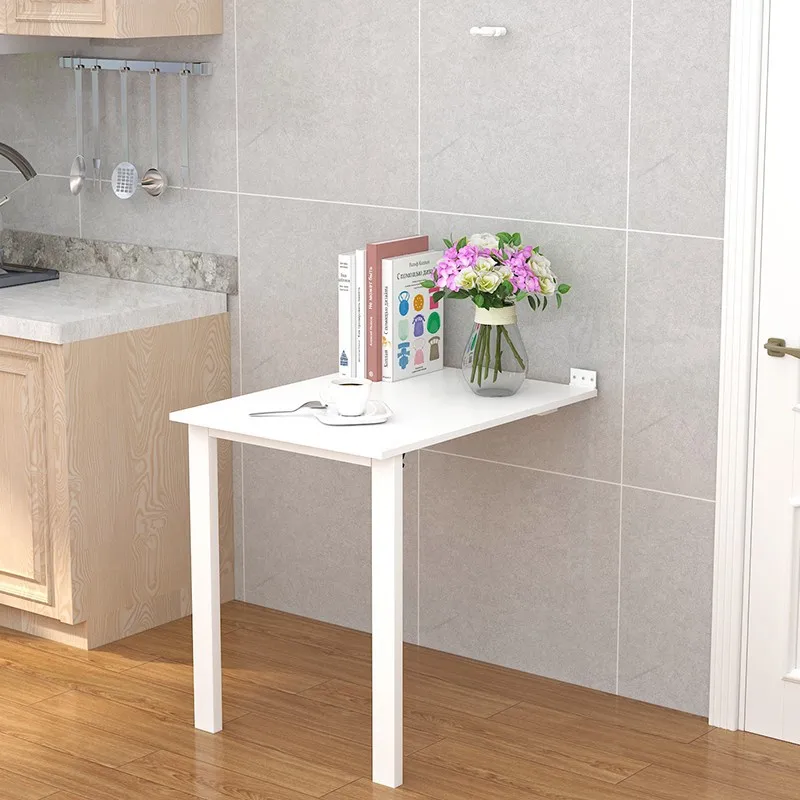 

Household multi-functional mural folding table simple invisible wall hanging dining table small wall dining table