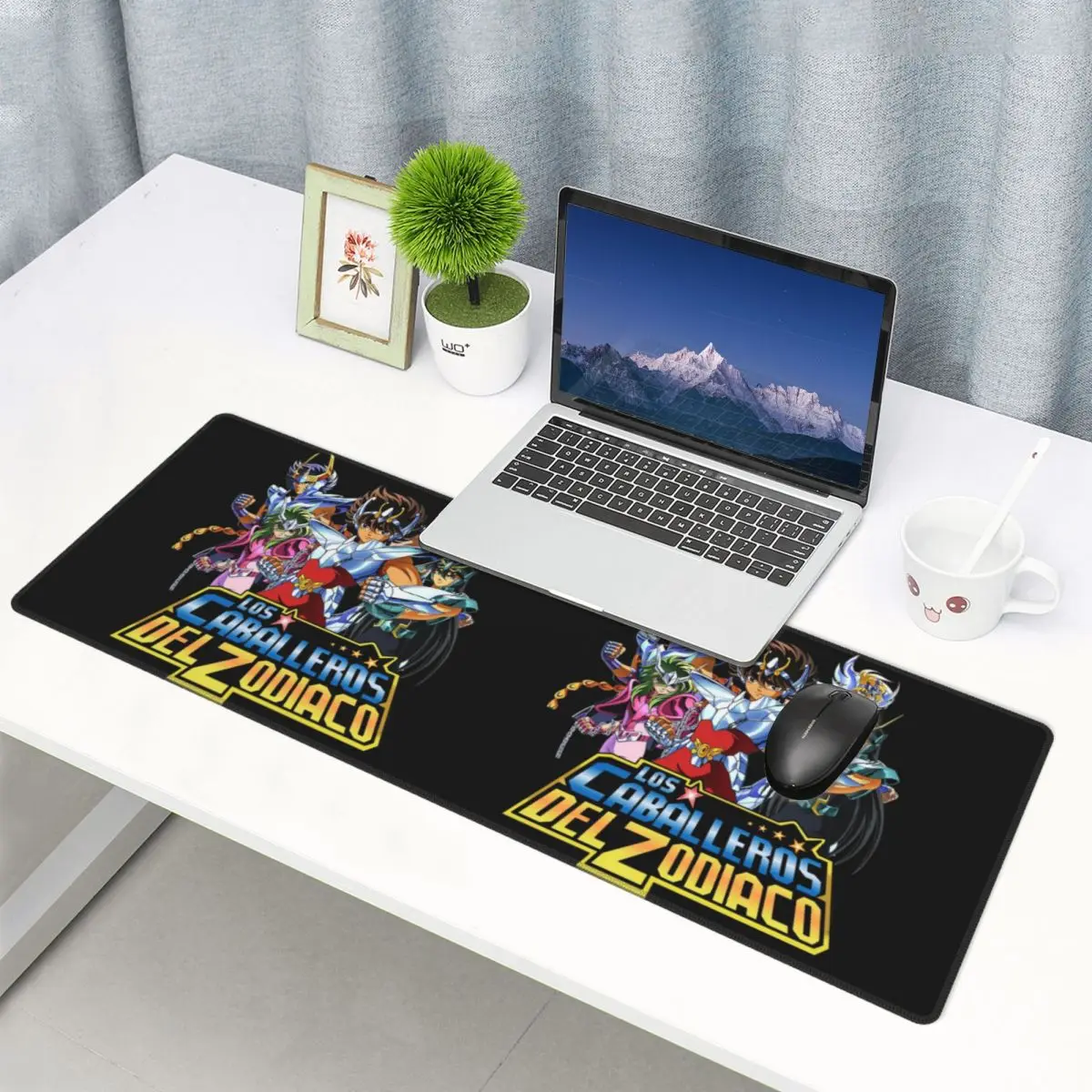 Large Mouse Pad Knights Of The Zodiac Saint Seiya Gamer PC Laptop Mats Keyboard Carpet Computer Gaming Office Desk Mat