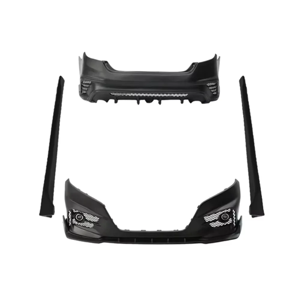 

New Style Car Body Kit Front Bumper Rear Bumper Side Skirts Fc-450 Style For Accord 2016-2020