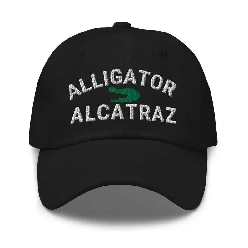 

Alligator Alcatraz hat, Embroidered Florida Everglades hat, Alligator hat, Alligator Alcatraz cap, Florida hat