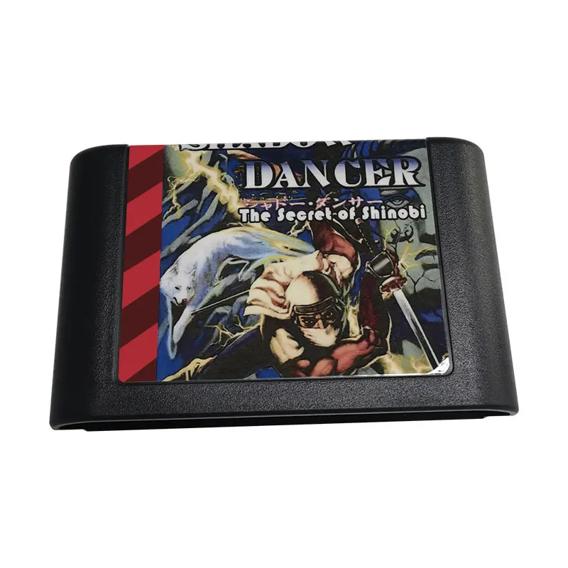 Shadow Dancer - The Secret of Shinobi MD Game Card For Mega Drive For Sega Genesis and for original console