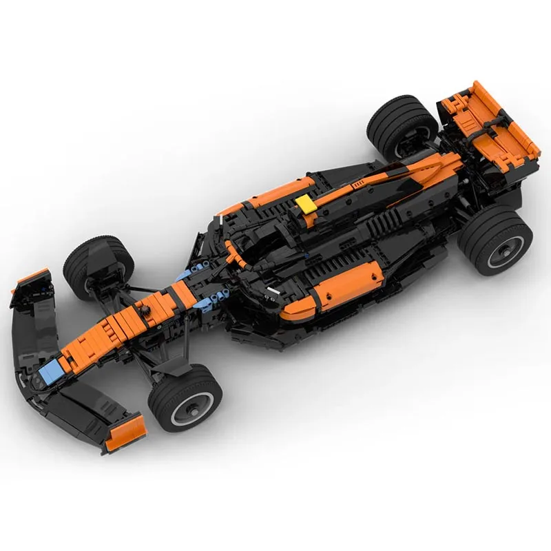 New Technical MOC-139348 SuperMCL60 1:8 Scale SuperRace Car Sports Car Buiding Creators Block Bricks Kids Toys Birthday Gifts