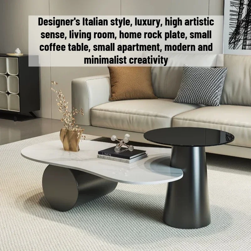 Italian Luxury Coffee Table Floor Basses Irregular Tray Coffee Table Tall Low Stolik Kawowy Nowoczesny Nordic Furniture
