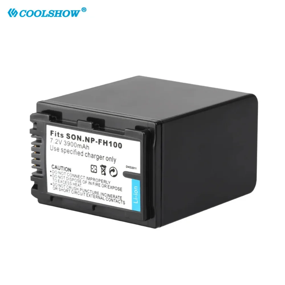 3900mah Battery for Sony DCR-SX40 SX40R SX41 CX105 SR42E SR45E NP-FH100 Battery /For Sony NP FH100 FH90 FH70 FH60 FH40 FH30 FP50