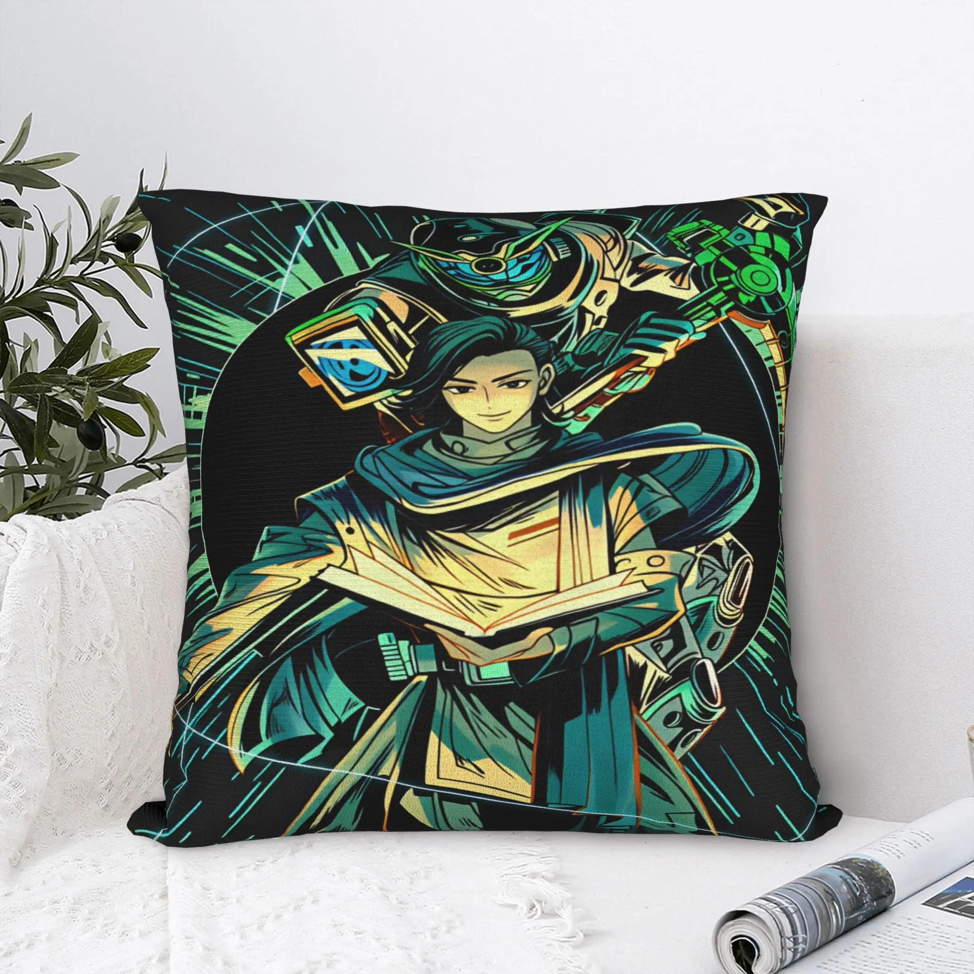 Kamen Riders Pillow Case  Square Pillow Cover For Sofa Bedroom Home Decor Morden Cushion Cover