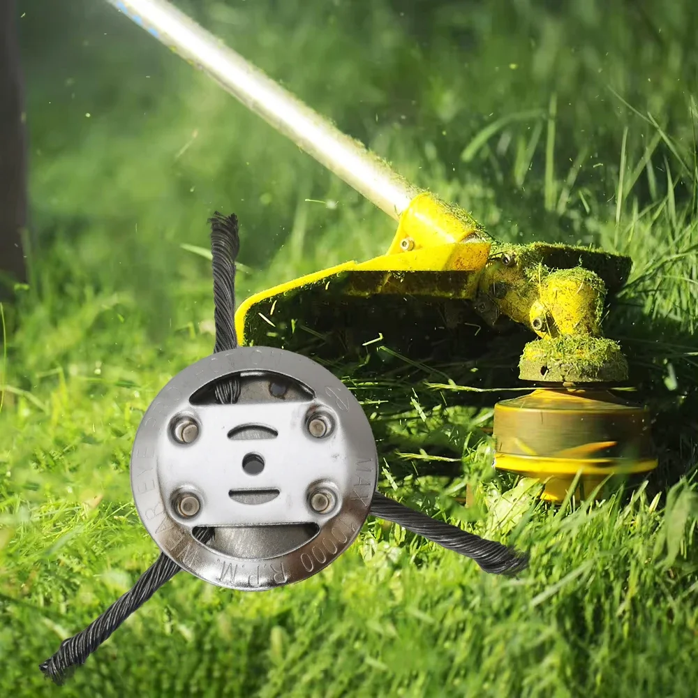 3/6 Lithium Lawn Mower Head Universal Grass Trimmer Head Removal Of Weed Brushcutter Power Tools Parts For Home Garden Tools