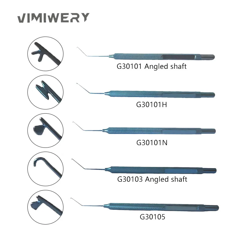 Kuglen Iris Haken und Linsen manipulator Jaffe-Knolle Iris Haken ophthalmo logische chirurgische Instrumente