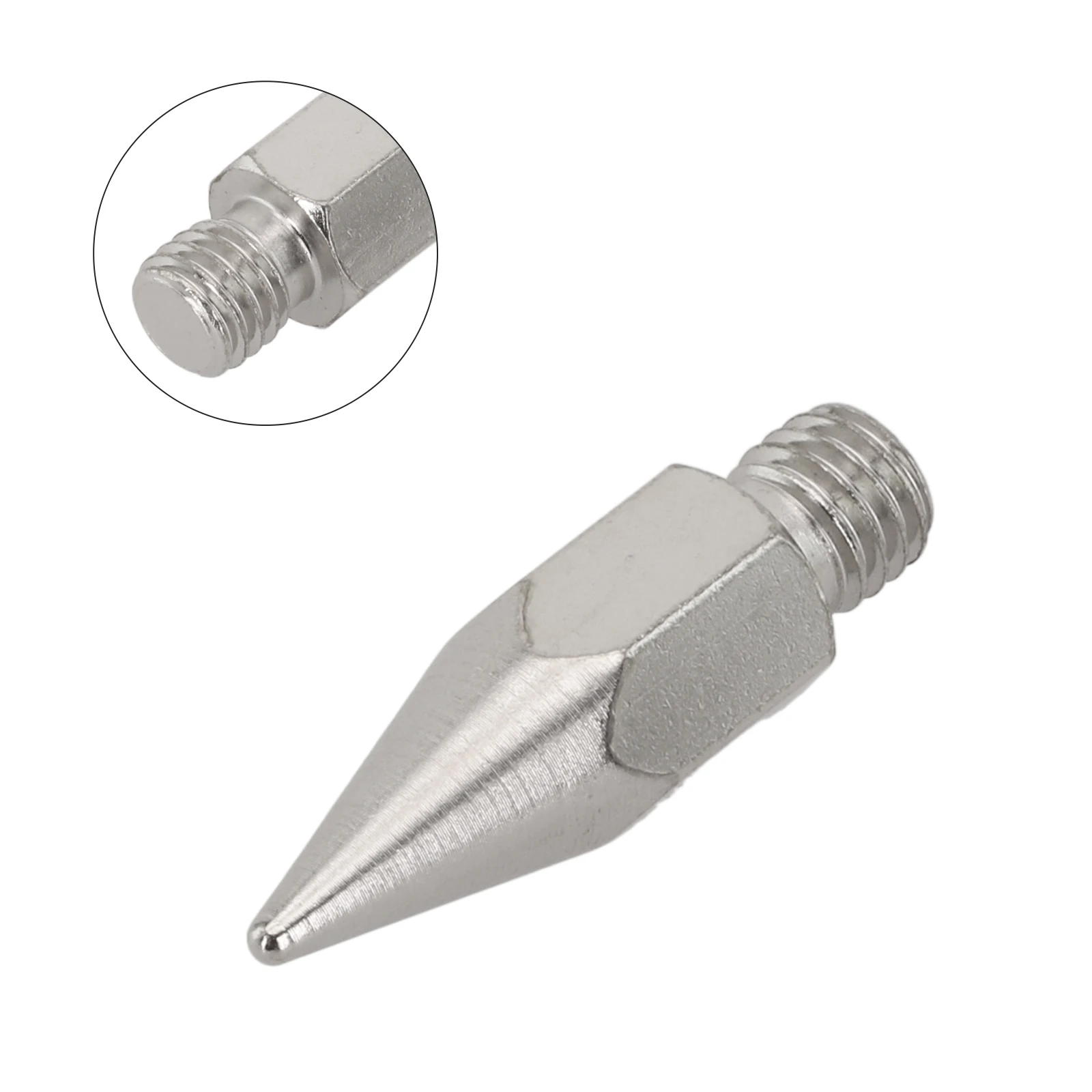 For GPS Poles For Surveying Replaceable GPS Pole Tip Construction Professionals Surveying Tool Anodized Aluminum Body