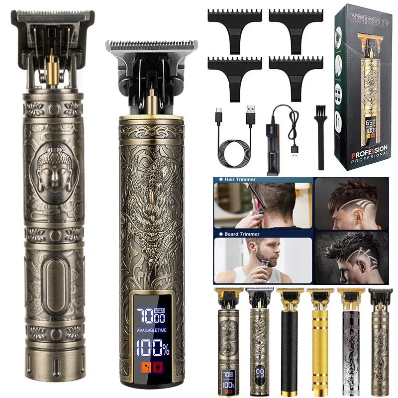 

2024 Hot Sale Professional Dragon Accessories Edgers Barber men's Beard Repairer Hair Cutting Shaving Finishing Removal Machine