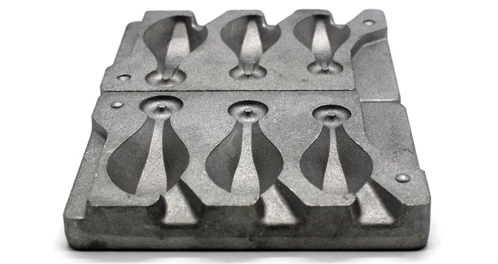 Dimatteo DIY Fishing Snapper Sinker Mould DMTSNSM/Medium Combo Snapper Sinker 112g 140g 168g 3 Cavities